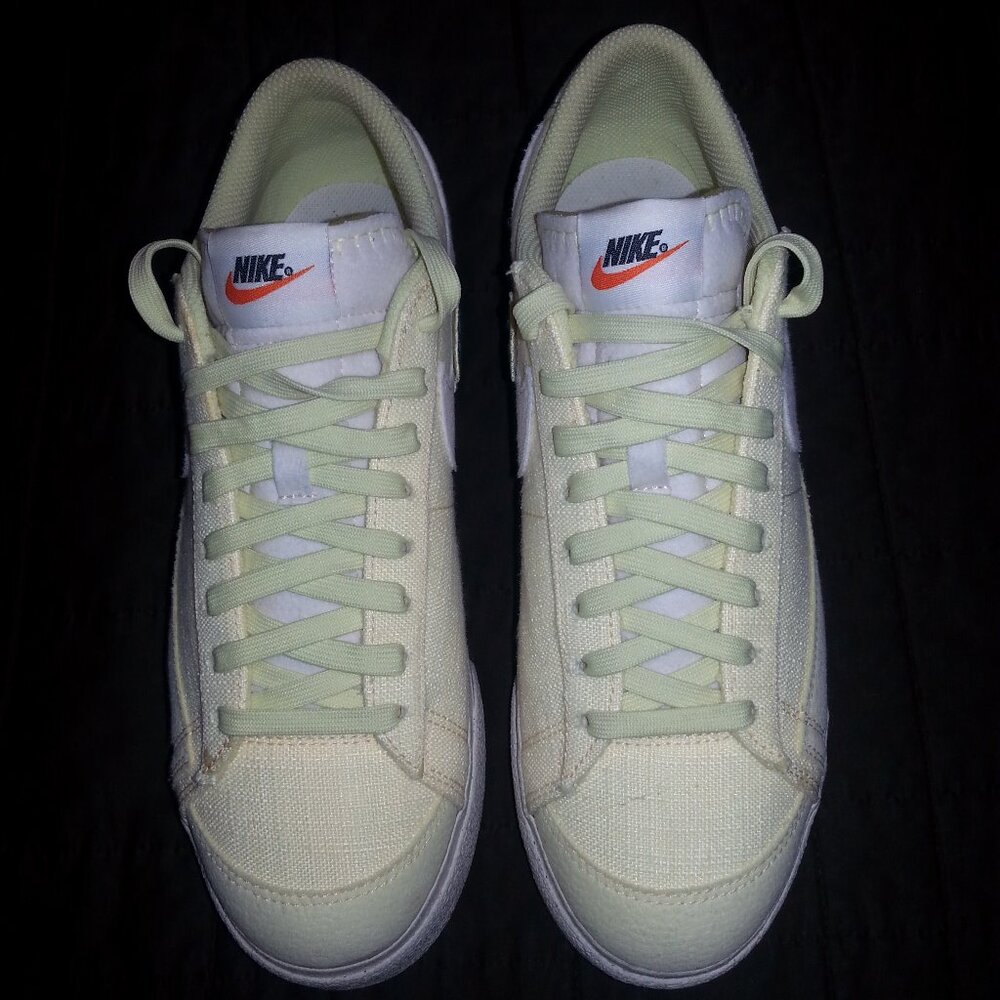 Nike Blazer Platform Shoes Next Nature Women's 9.5 Low Sneakers Yellow VNDS - Picture 9 of 14